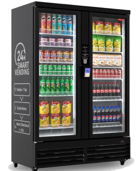 HAHA Smart Cooler Ultra 1200 AI smart vending machine